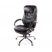 Кресло АКЛАС Валенсия Soft CH MB Черный (LC-A) Кресло АКЛАС Валенсия Soft CH MB Черный (LC-A)